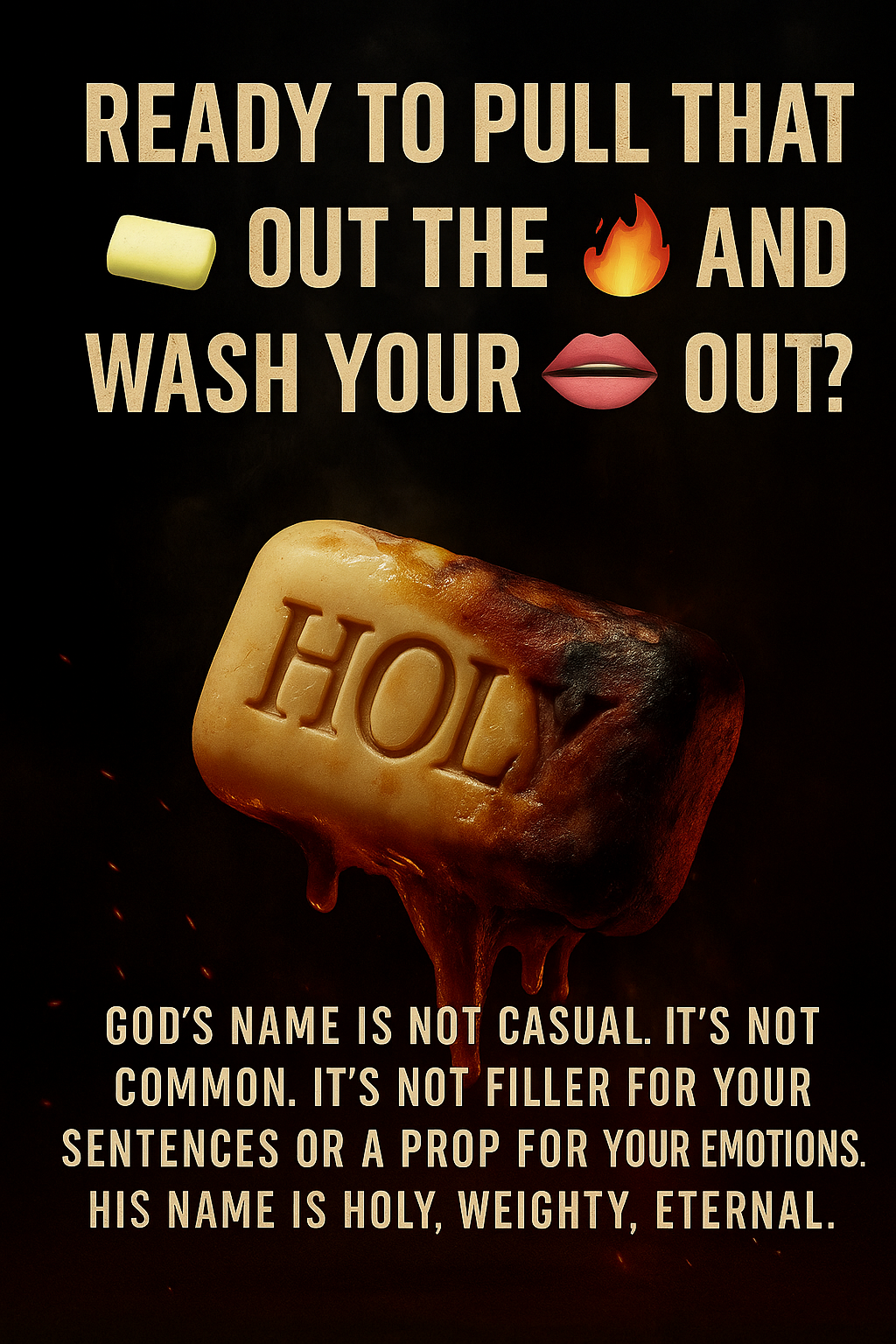 Don’t Be That Name Dropper: The Sin of Taking God’s Name in Vain