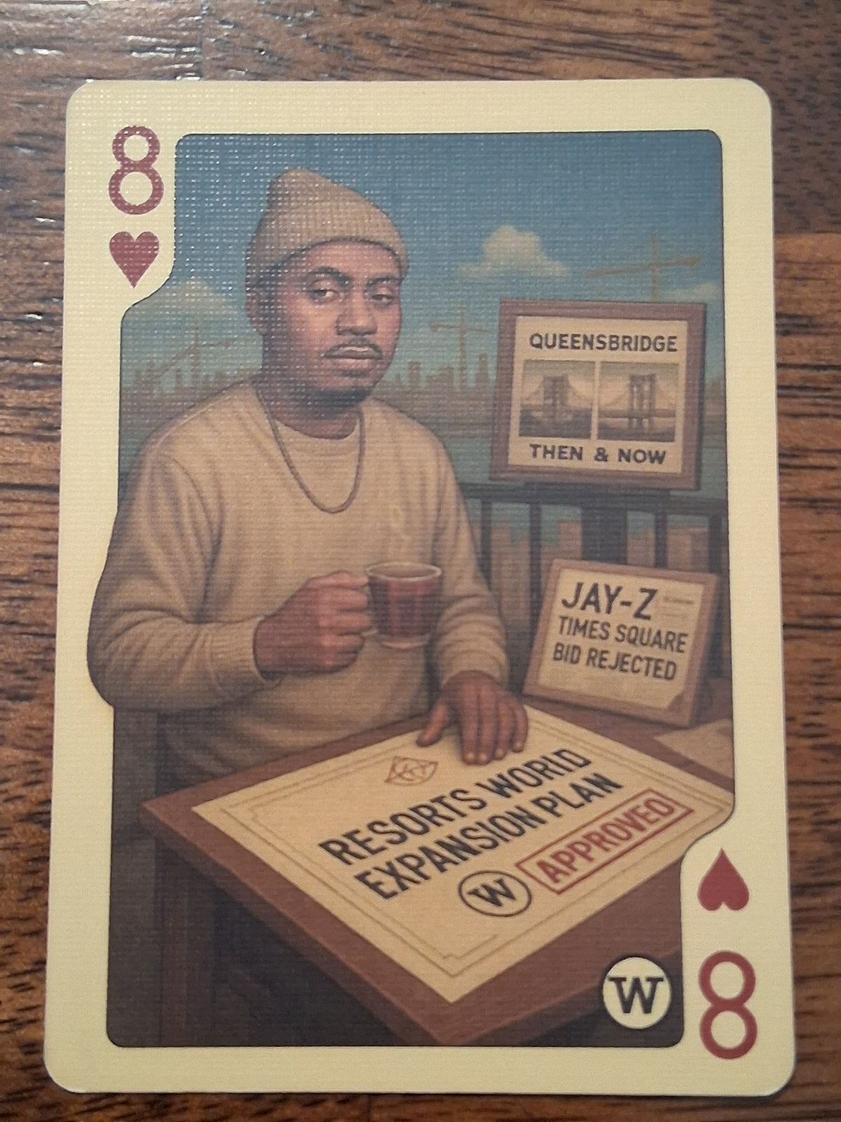 Billionaires, Ballots & Bosses Premium Novelty Satire Card Deck