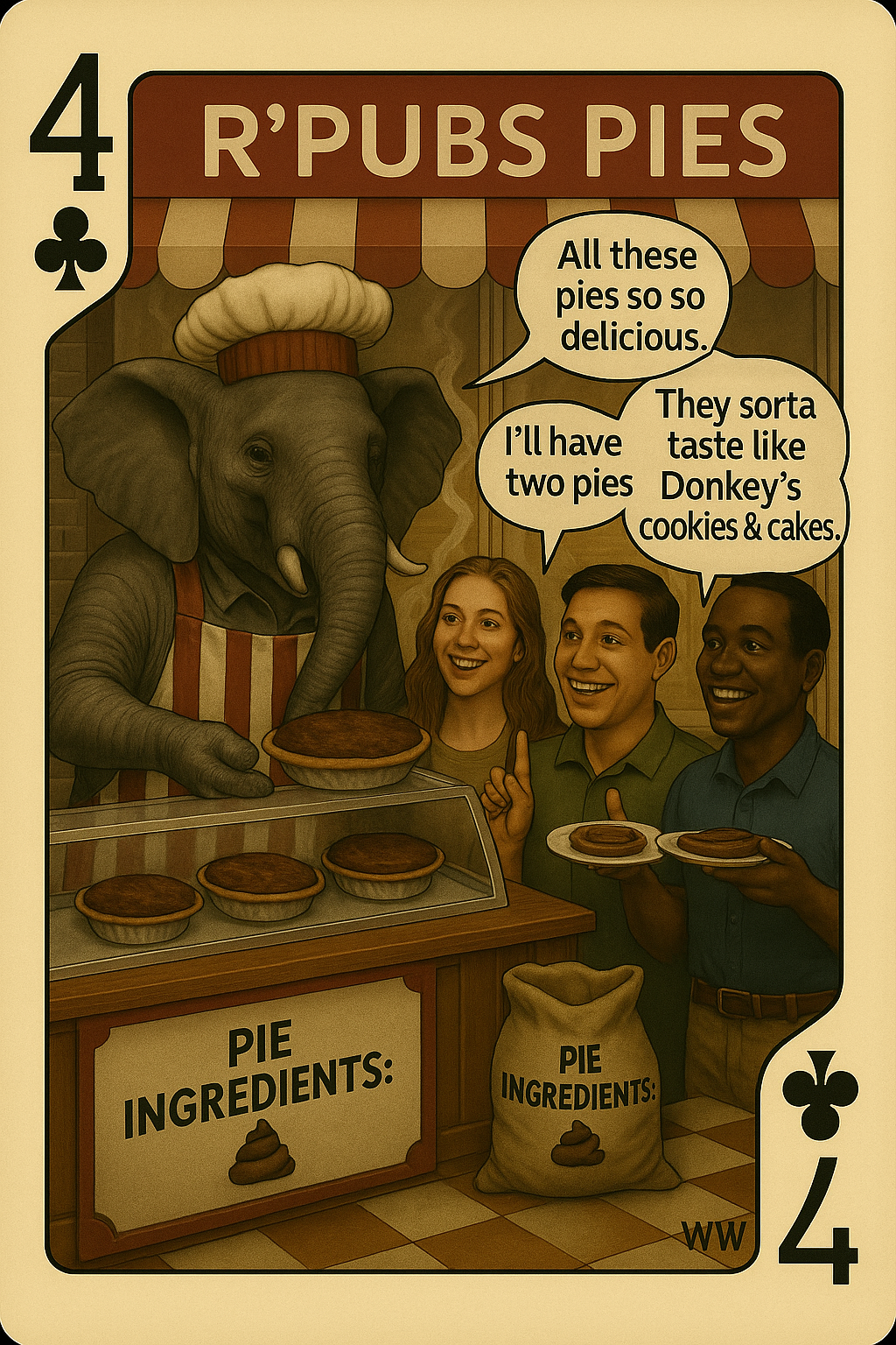 BBB Premium Novelty Satire Card Deck