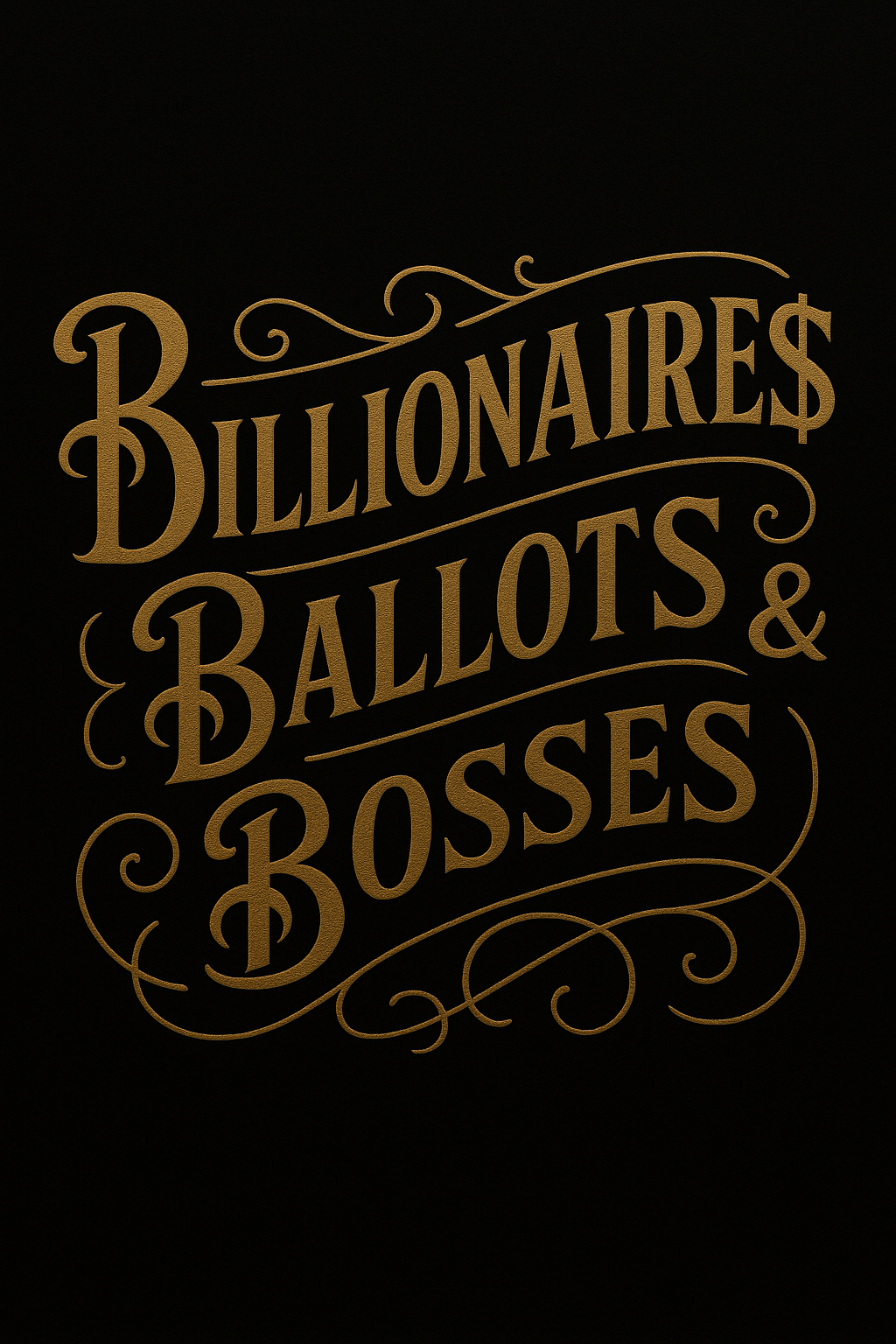 Billionaires, Ballots & Bosses Premium Novelty Satire Card Deck