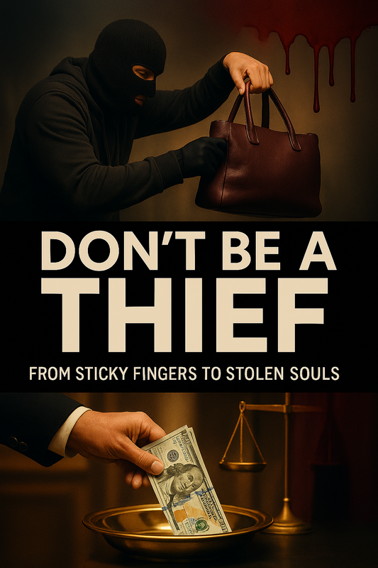 DON'T BE A THIEF, From Sticky Fingers To Stolen SOULS
