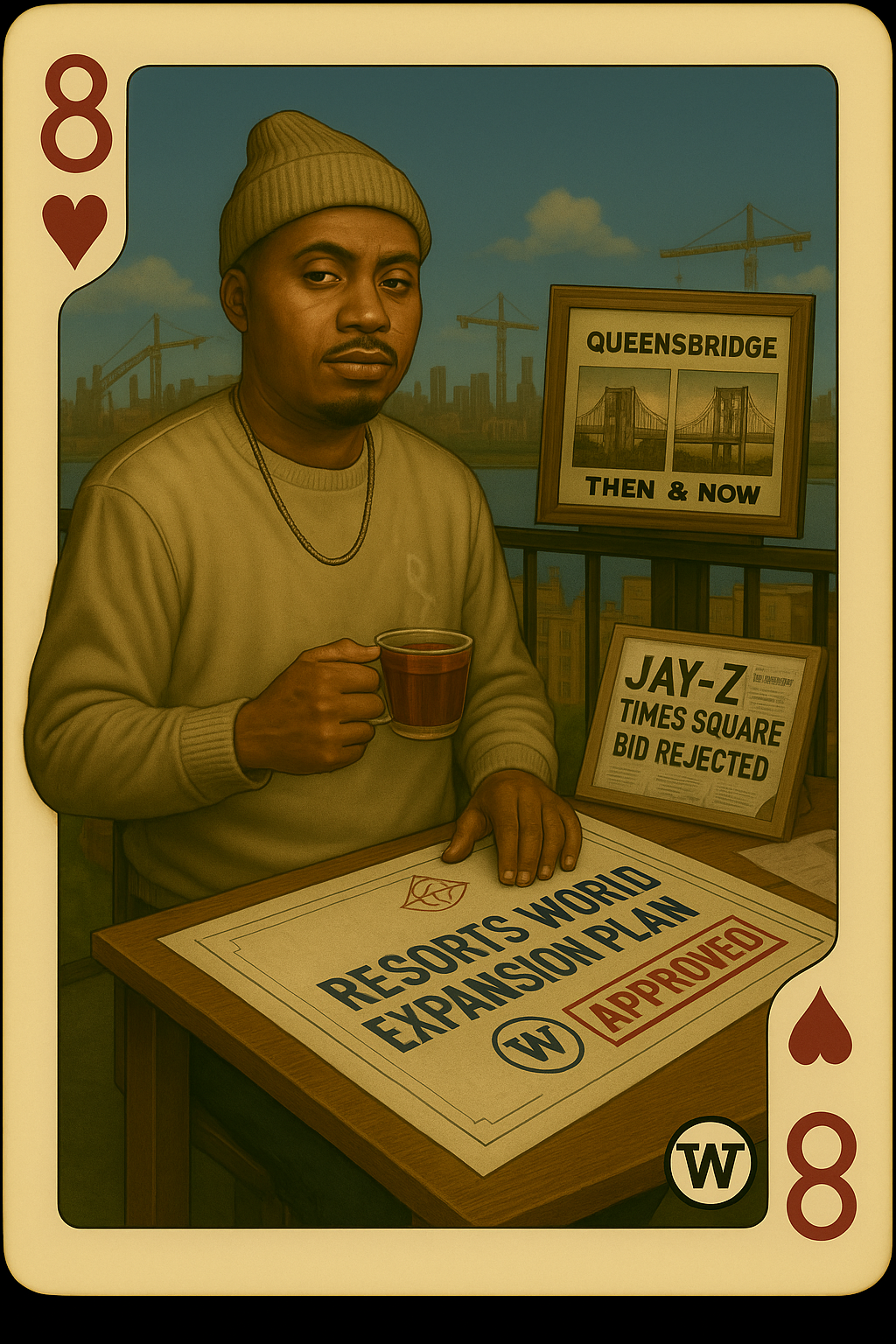 Billionaires, Ballots & Bosses Premium Novelty Satire Card Deck