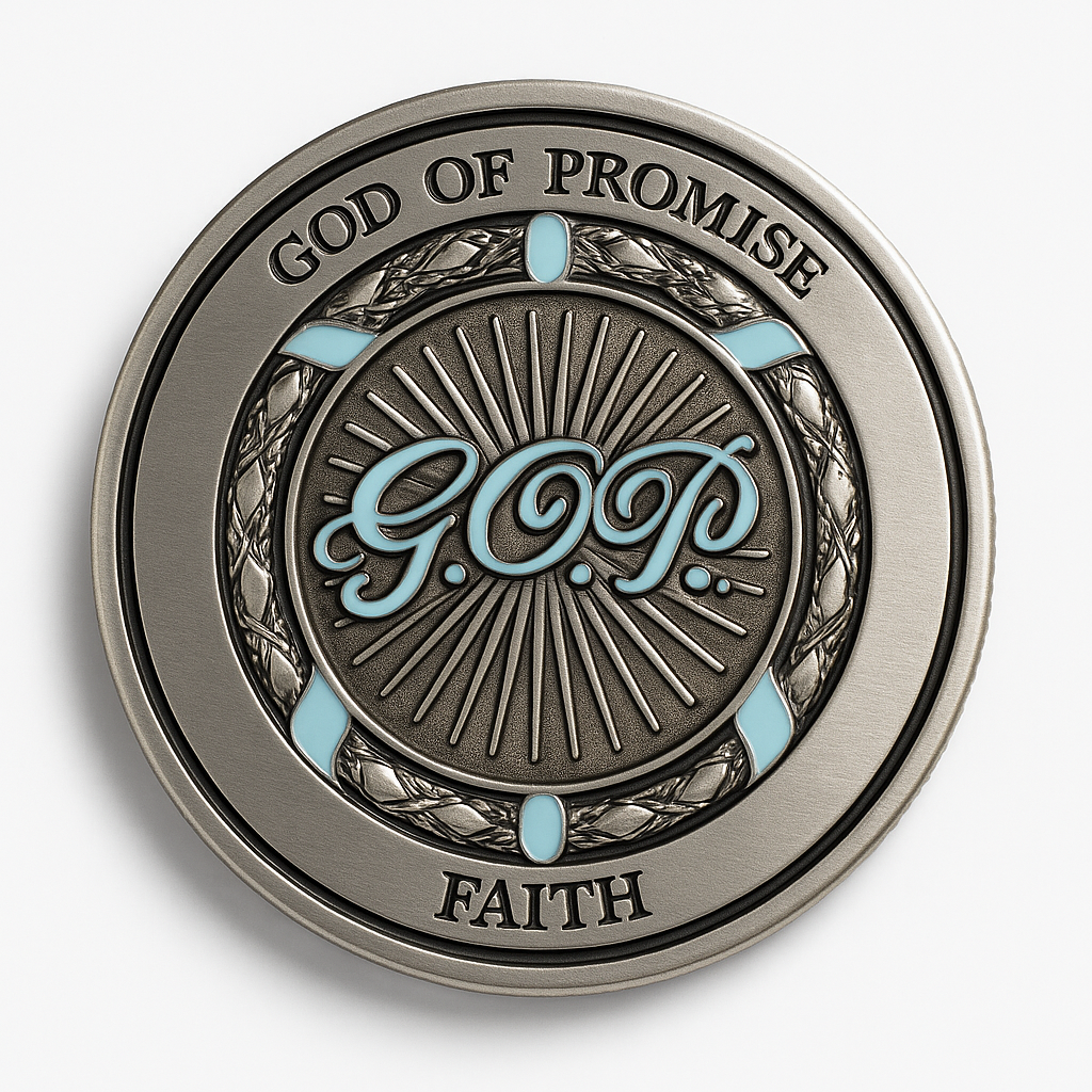 God of Promise Coin – Faith Edition (Limited Collection)