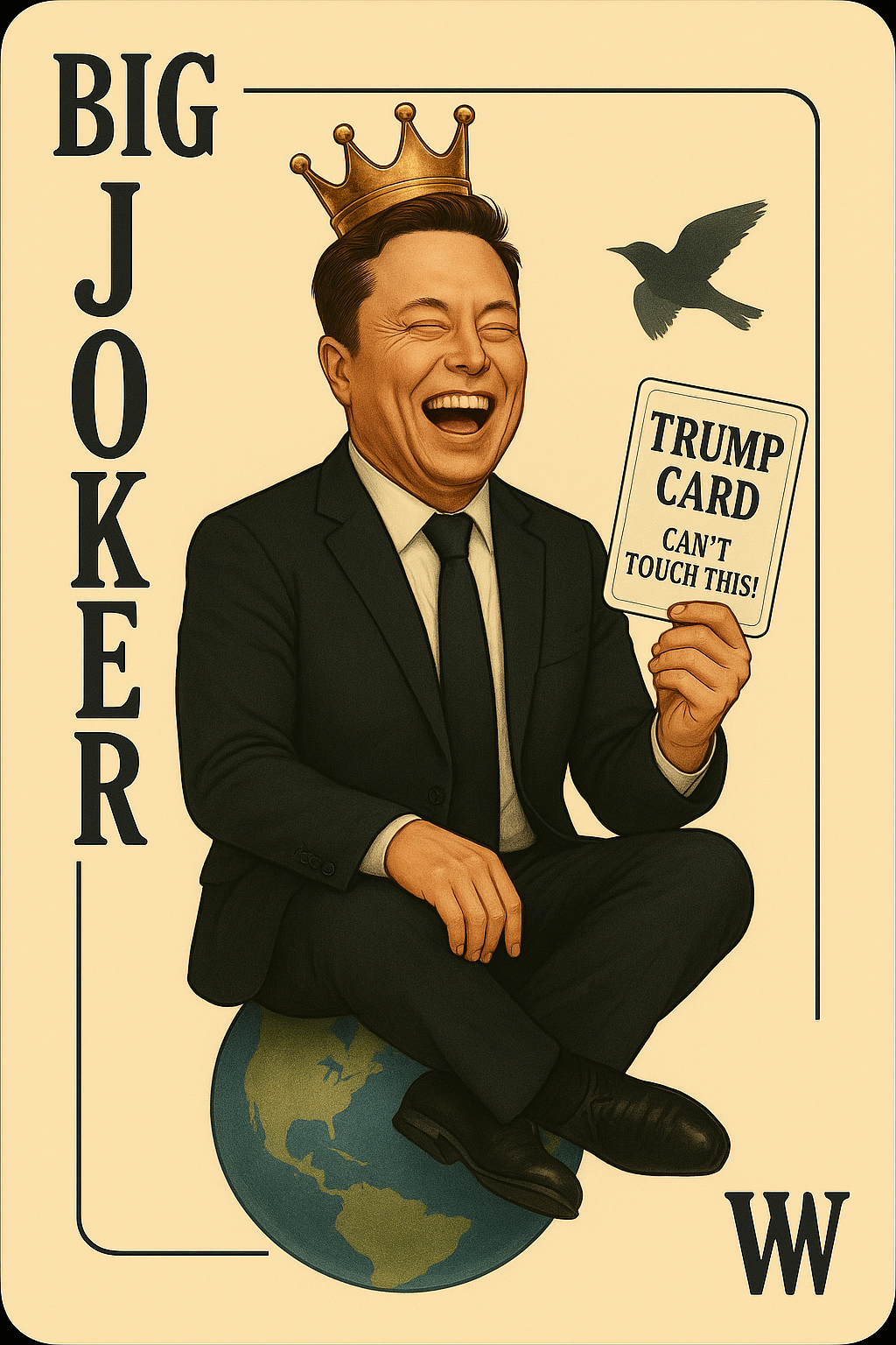 Billionaires, Ballots & Bosses Premium Novelty Satire Card Deck