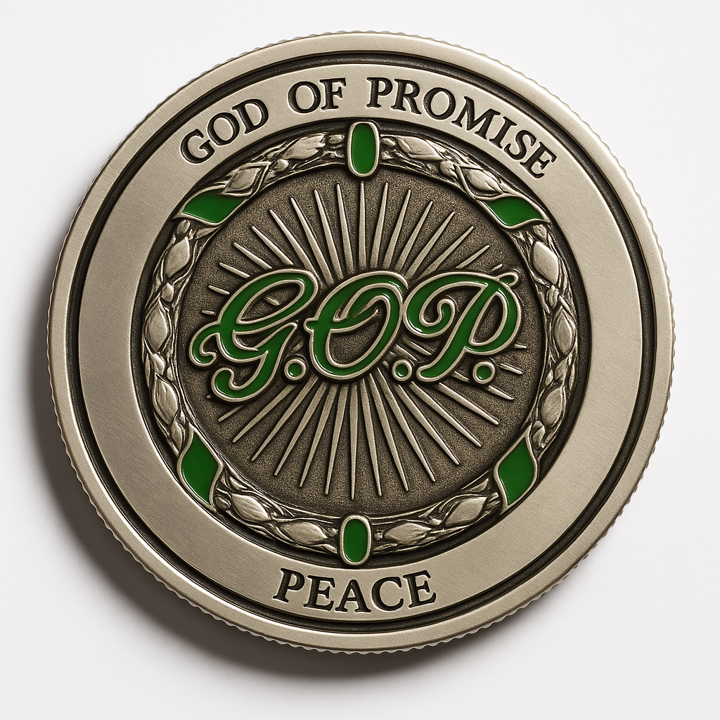 God of Promise Coin – Peace Edition (Limited Collection)