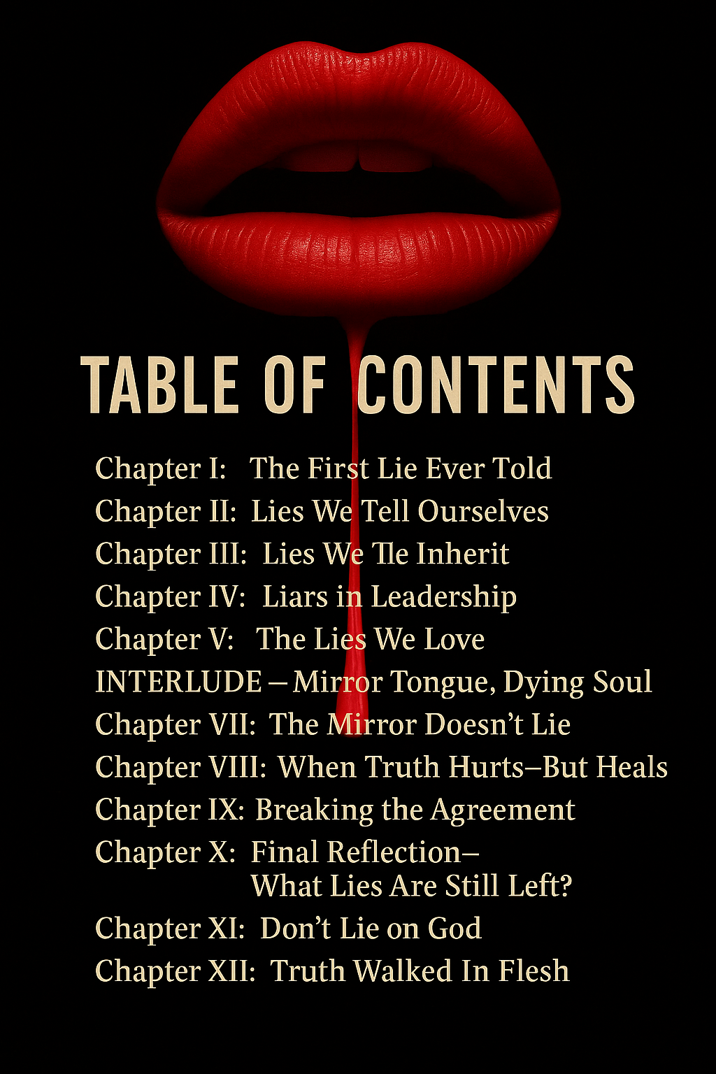 Don't Be A LIAR, LIAR, LIAR... Soul on FIRE. What You LIE About Can Burn You Alive Inside.